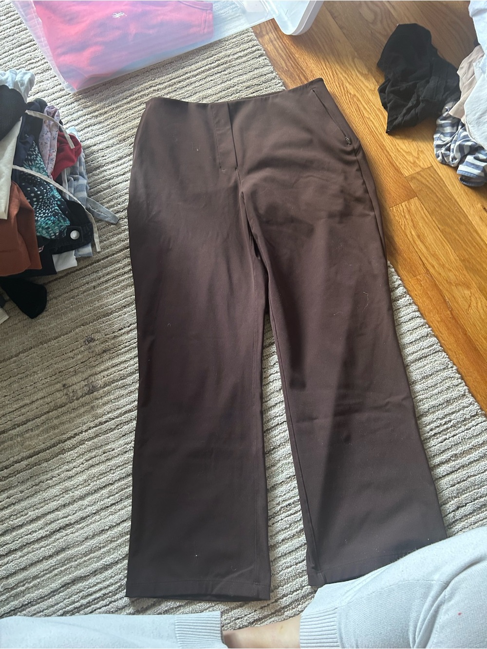 lululemon athletica Brown High-Rise Pants